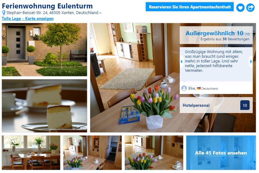 Ferienwohnung Kurpark Ксантен Екстериор снимка